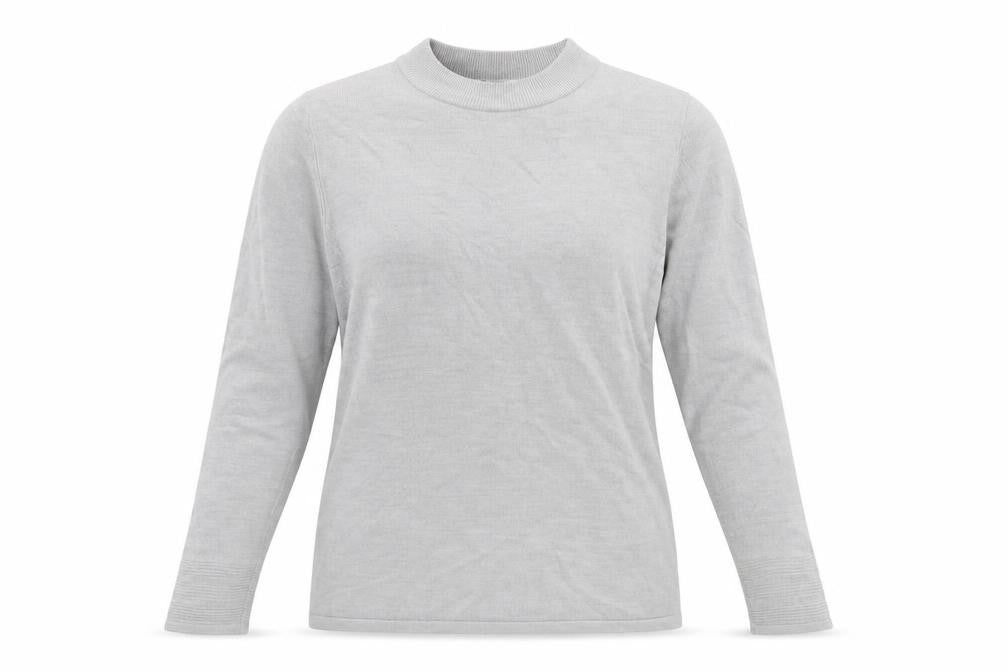 Marks & Spencer Womens Grey  Knit Pullover Jumper Size 12