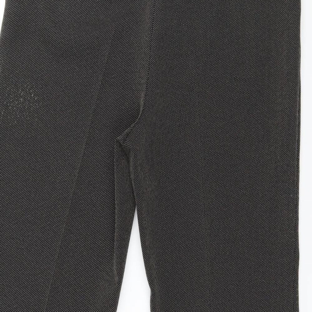 Womens UK Size 14 Marks and Spencer Regular Fit  Brown Trousers