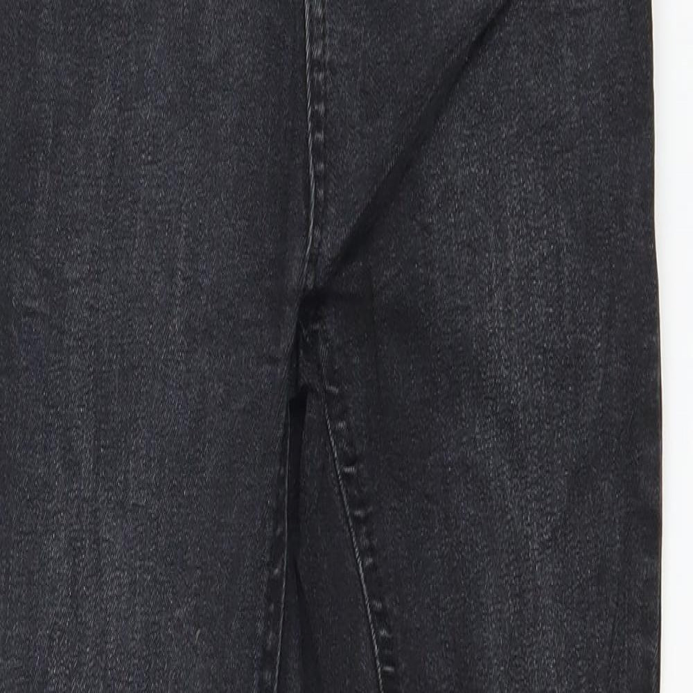 New Look Womens Grey  Denim Skinny Jeans Size 6 L24 in