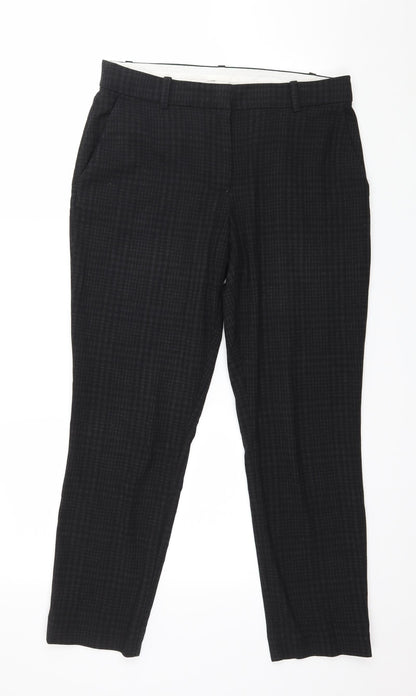 Womens UK Size 10 H&M Regular Fit  Grey Trousers