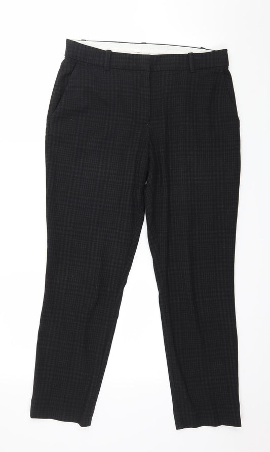 Womens UK Size 10 H&M Regular Fit  Grey Trousers