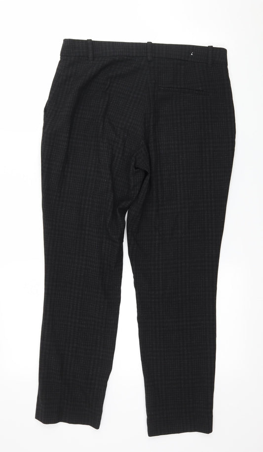 Womens UK Size 10 H&M Regular Fit  Grey Trousers