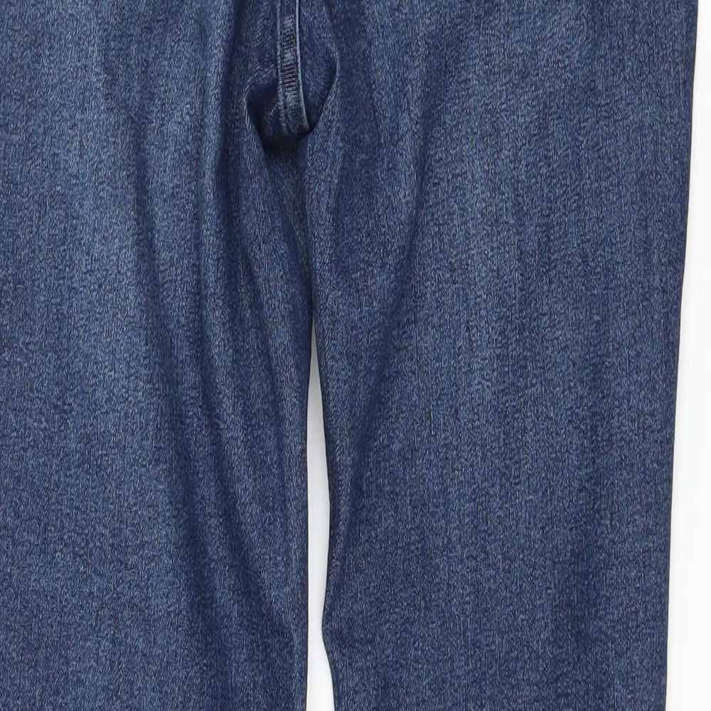 Womens UK Size 8 H&M Regular Fit Skinny Blue Jeans