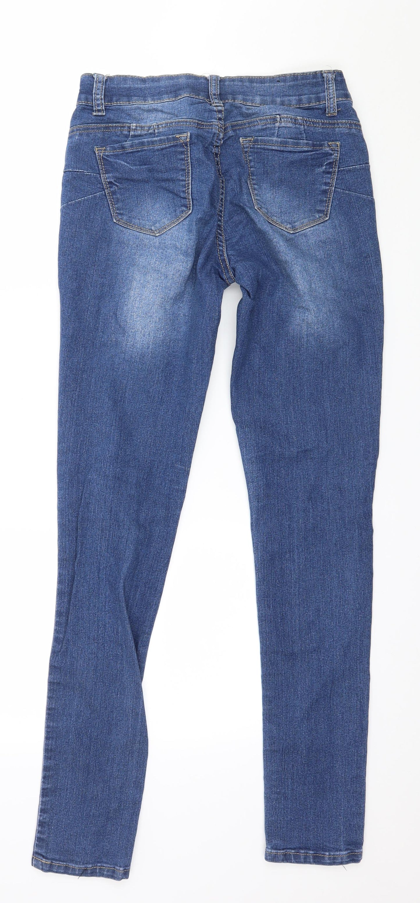 B.O.B Jeans Womens Blue  Denim Skinny Jeans Size 28 in L29 in