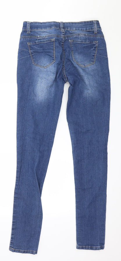 B.O.B Jeans Womens Blue  Denim Skinny Jeans Size 28 in L29 in