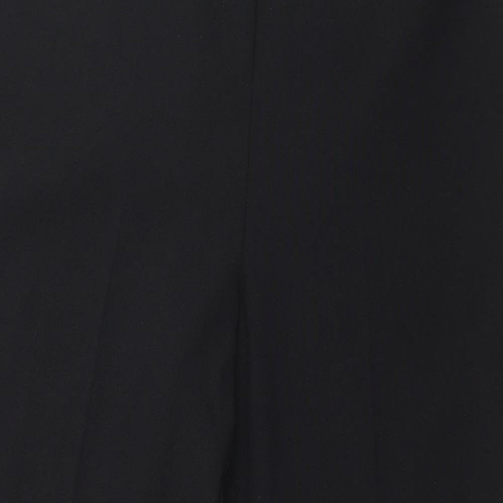 Womens UK Size 14 Peacocks Regular Fit  Black Trousers