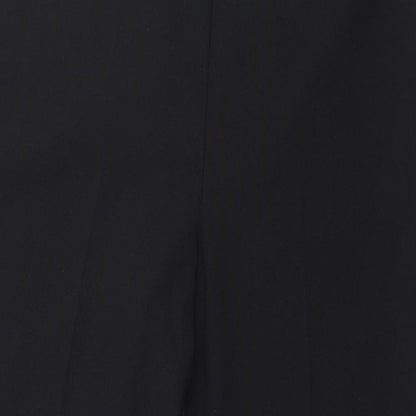 Womens UK Size 14 Peacocks Regular Fit  Black Trousers