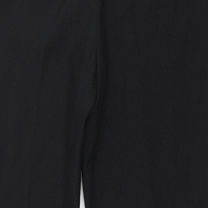 Womens UK Size 14 Peacocks Regular Fit  Black Trousers
