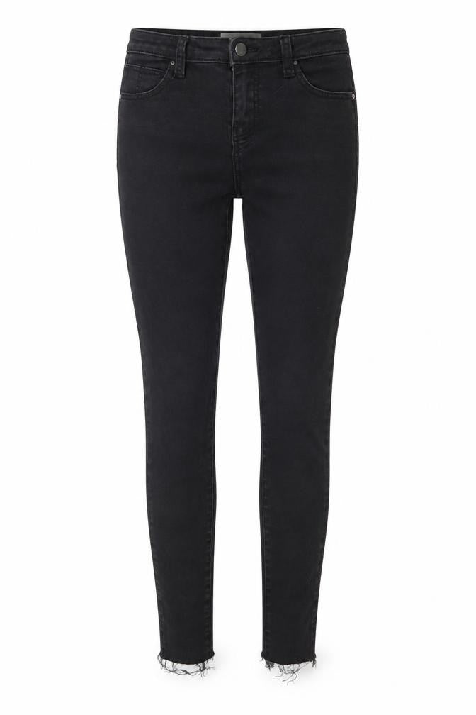 Womens UK Size 8 Denim & Co. Regular Fit Skinny Black Jeans