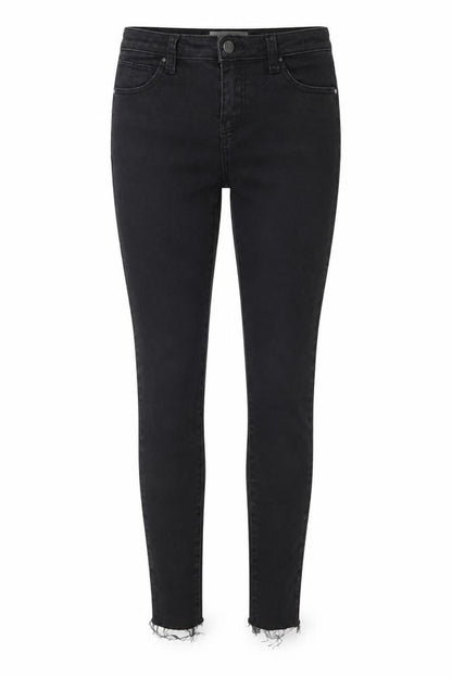 Womens UK Size 8 Denim & Co. Regular Fit Skinny Black Jeans