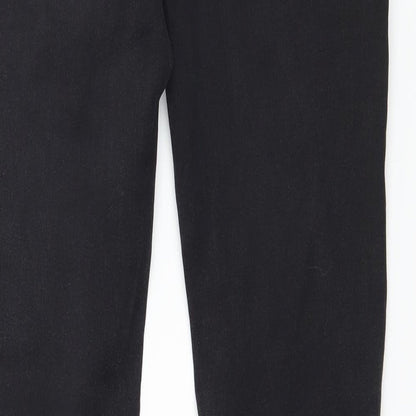 Denim & Co. Womens Black  Denim Skinny Jeans Size 8 L29 in