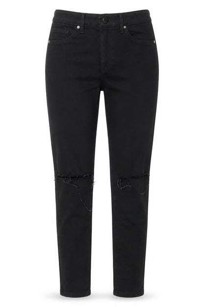 Topshop Womens Black  Denim Skinny Jeans Size 28 in L30 in