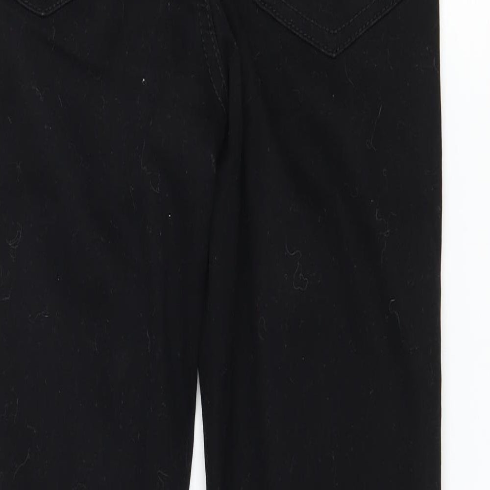 Denim & Co. Womens Black  Denim Skinny Jeans Size 10 L27 in