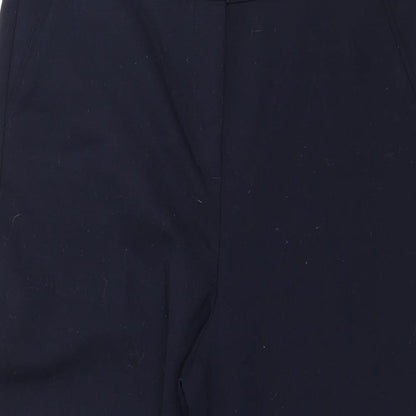 Womens UK Size 14 Papaya Regular Fit  Blue Trousers