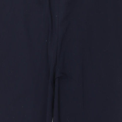 Womens UK Size 14 Papaya Regular Fit  Blue Trousers