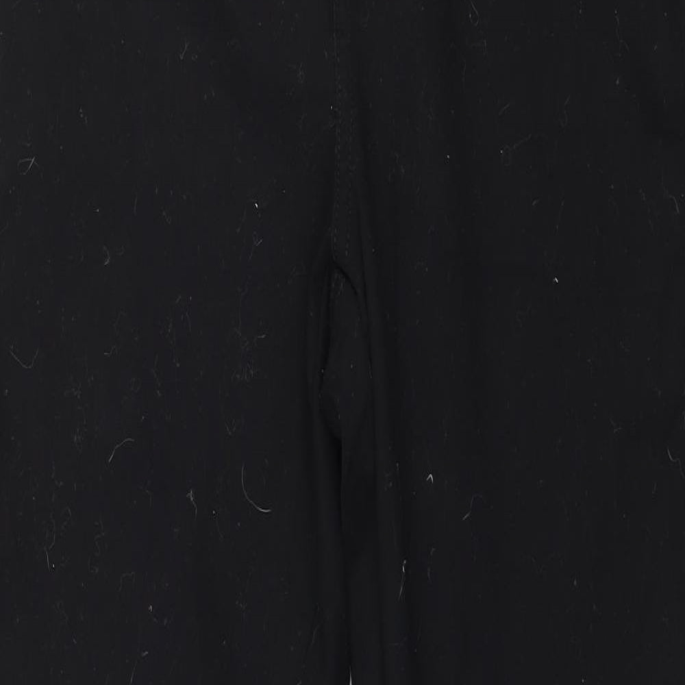 Denim & Co. Womens Black  Denim Skinny Jeans Size 14 L28 in