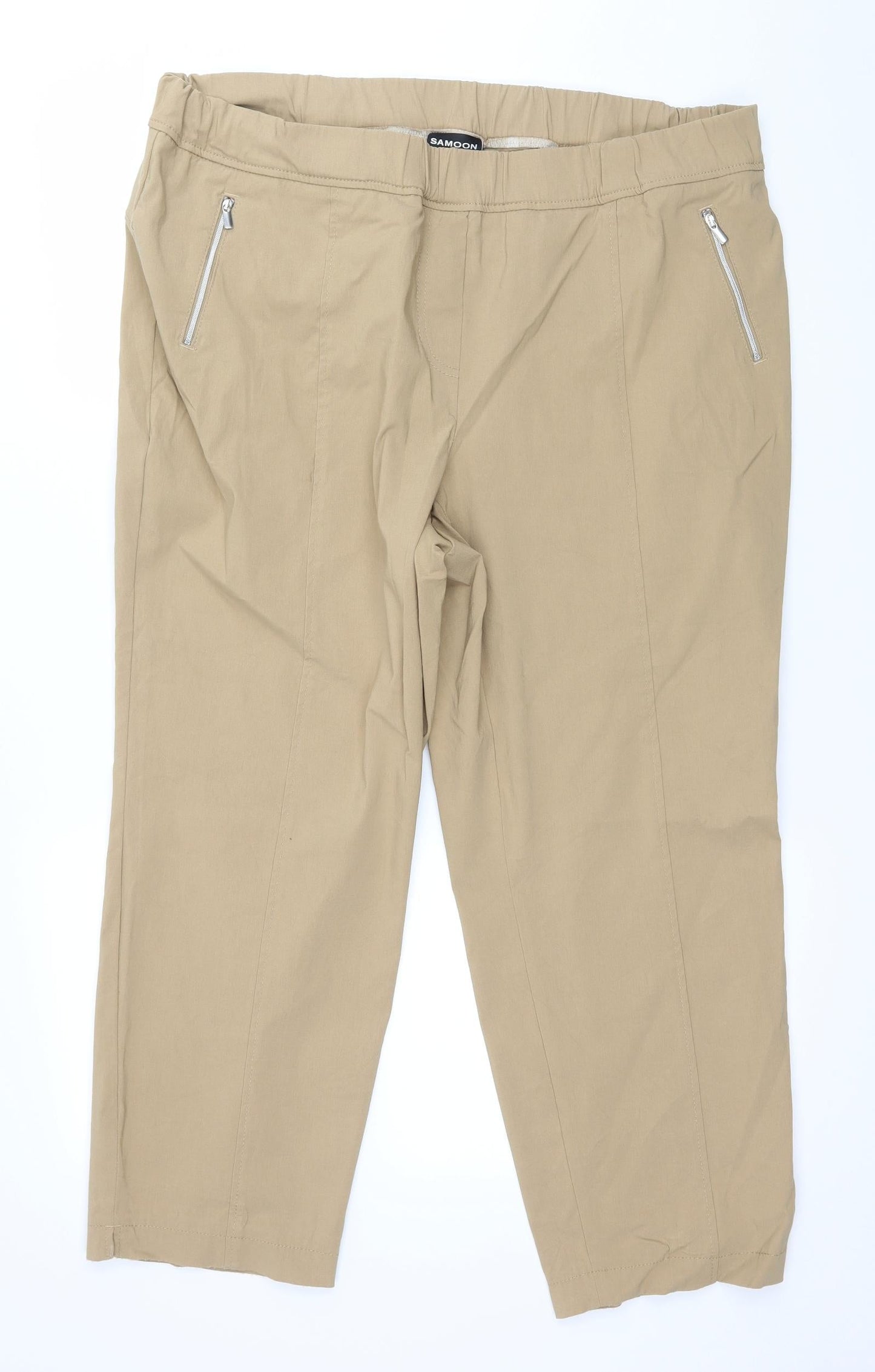 Gerry Weber Womens Beige   Trousers  Size 38 in L25 in