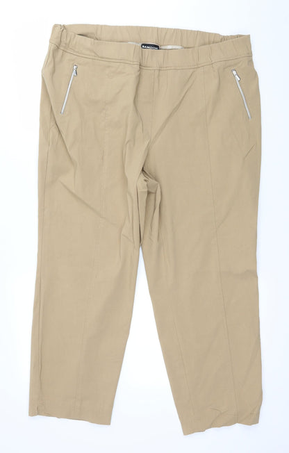 Gerry Weber Womens Beige   Trousers  Size 38 in L25 in