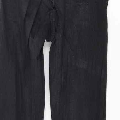 Denim & Co. Womens Black  Denim Skinny Jeans Size 8 L27 in