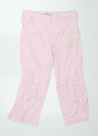 Womens UK Size 12 Atmosphere Regular Fit  Pink Trousers