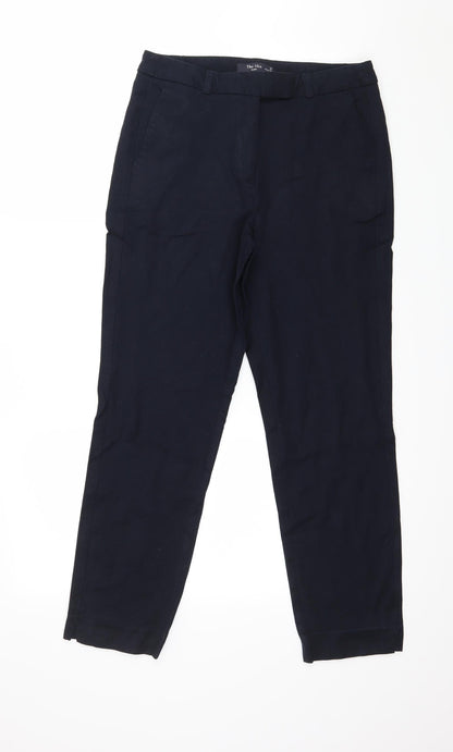 Womens UK Size 10 Marks and Spencer Regular Fit  Blue Trousers