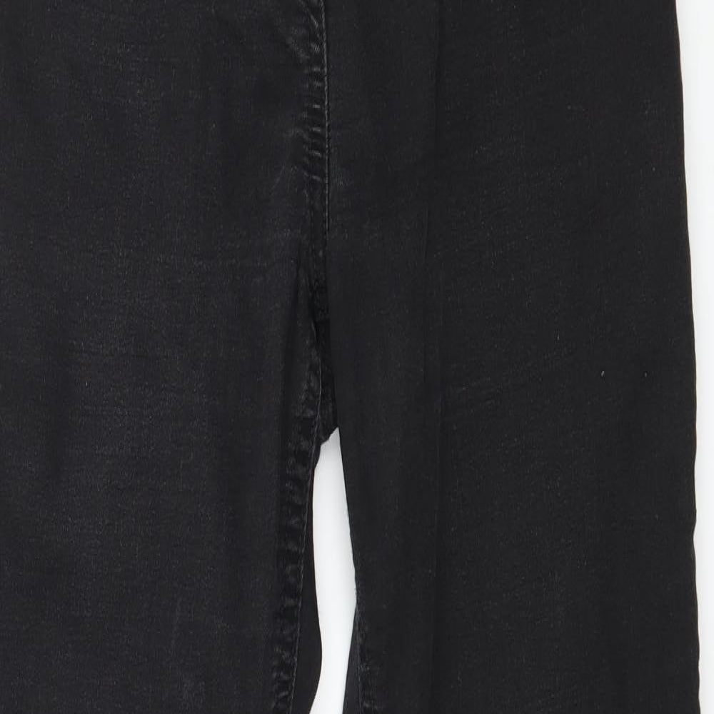 Womens UK Size 28 in Preworn Regular Fit Jegging Black Jeans