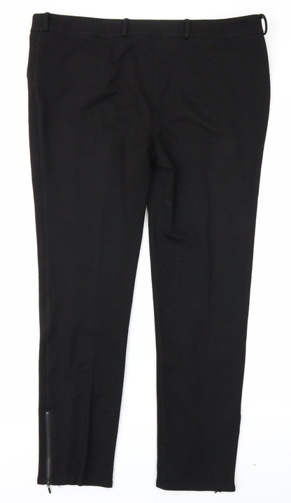Butterfly Womens Black   Trousers  Size 16 L27 in