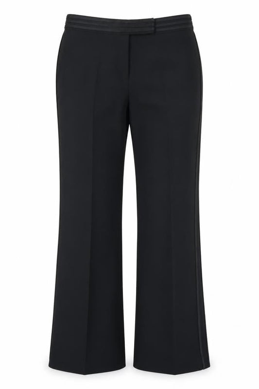 Womens UK Size 12 M&Co Regular Fit  Black Trousers