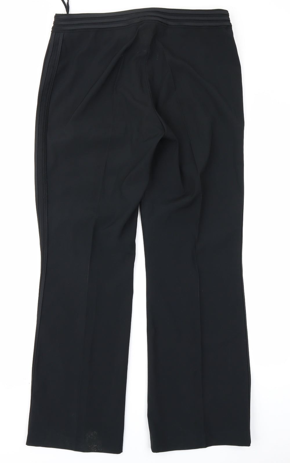 Womens UK Size 12 M&Co Regular Fit  Black Trousers