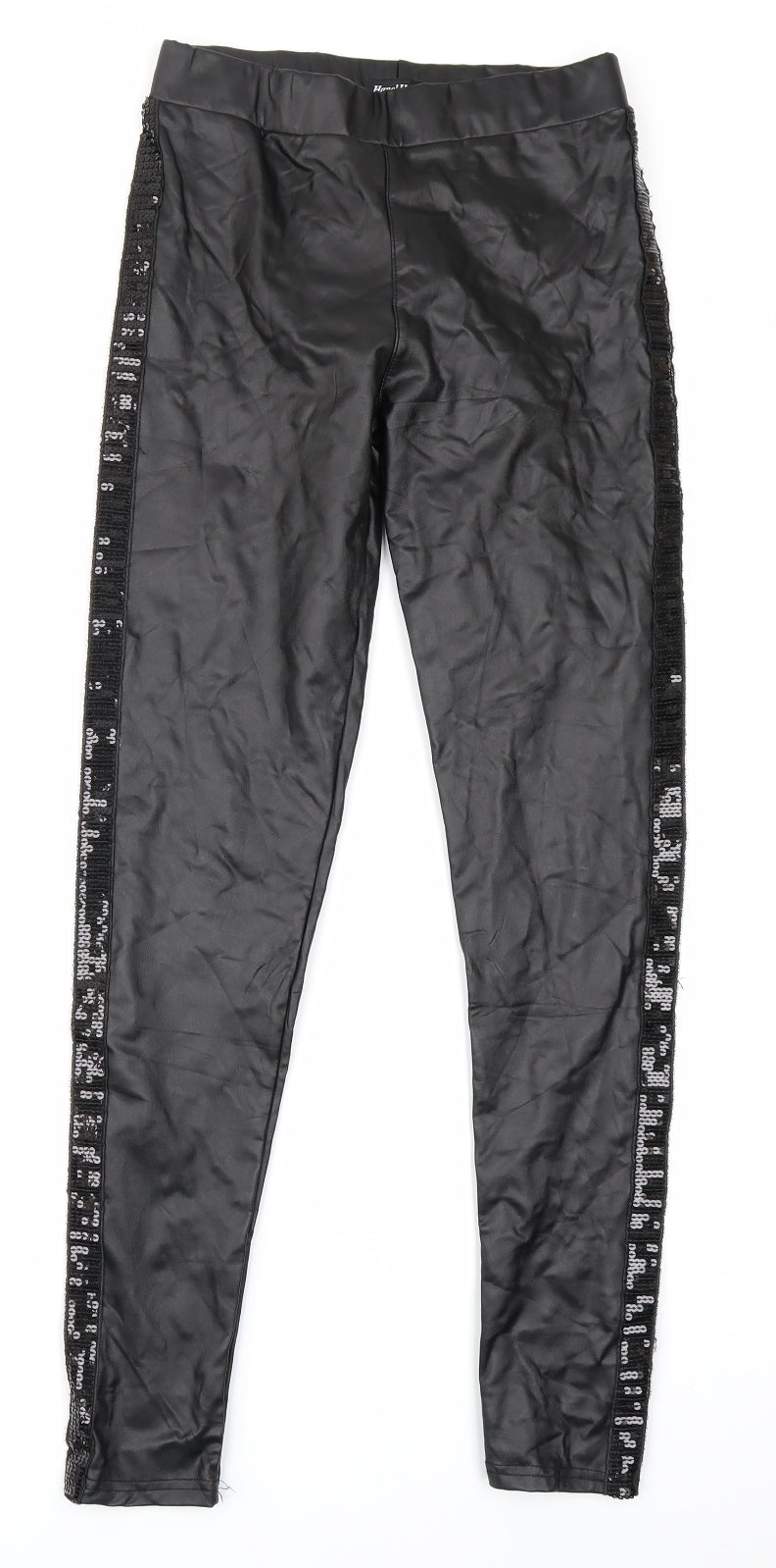 Hanel Haute Womens Black   Jogger Leggings Size S L27 in