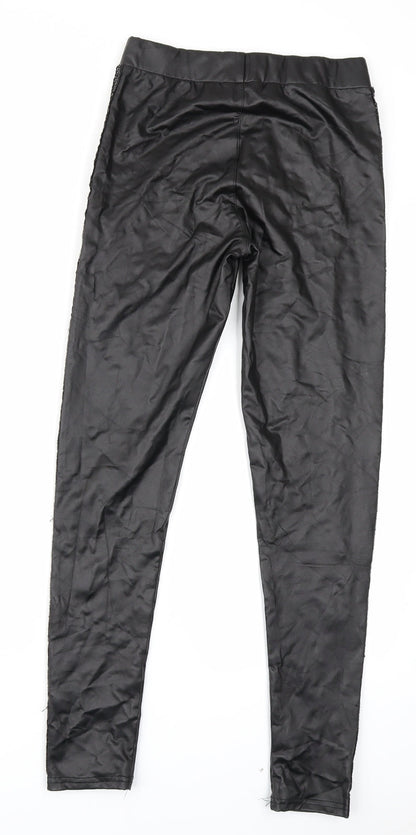 Hanel Haute Womens Black   Jogger Leggings Size S L27 in