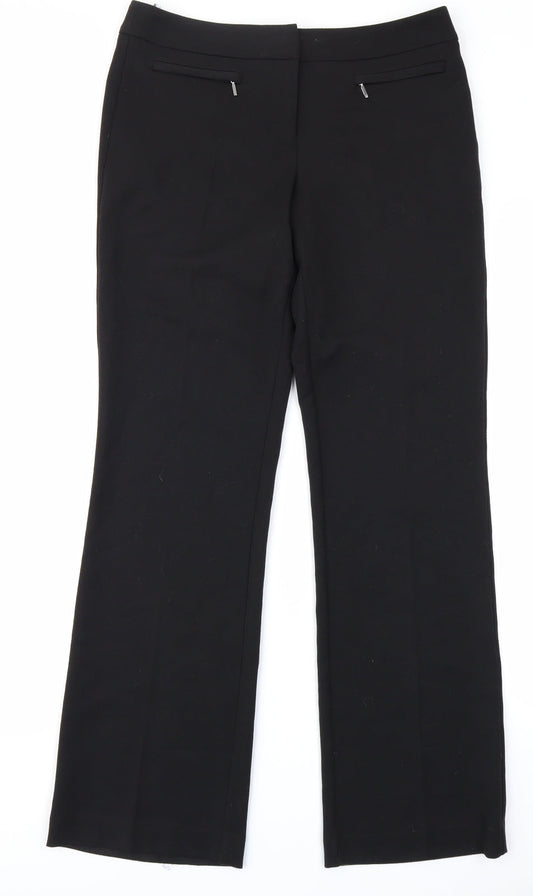 F&F Womens Black   Trousers  Size 32 in L29 in