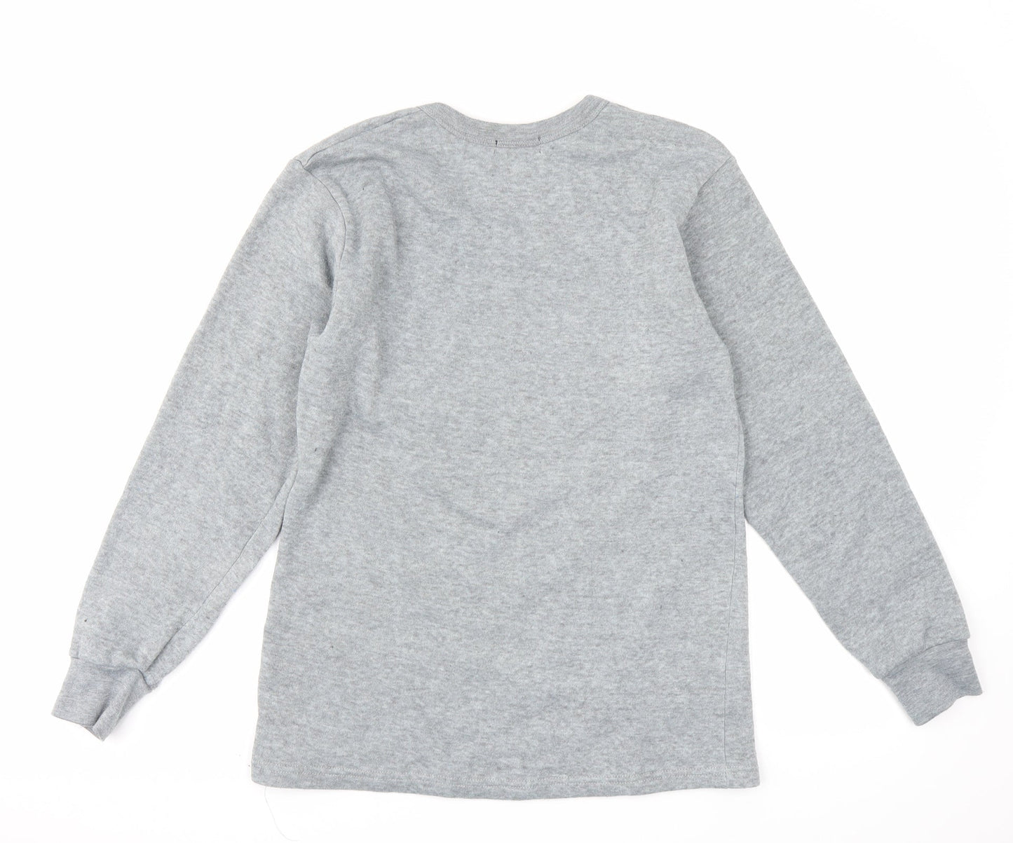 Nanrenshe Boys Grey  Fleece Pullover Sweatshirt Size L