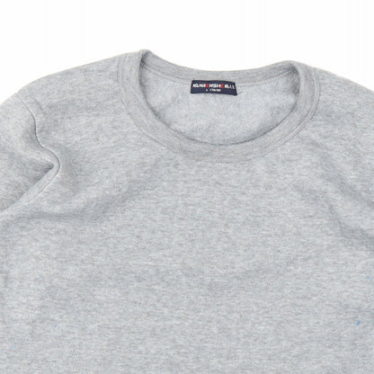Nanrenshe Boys Grey  Fleece Pullover Sweatshirt Size L