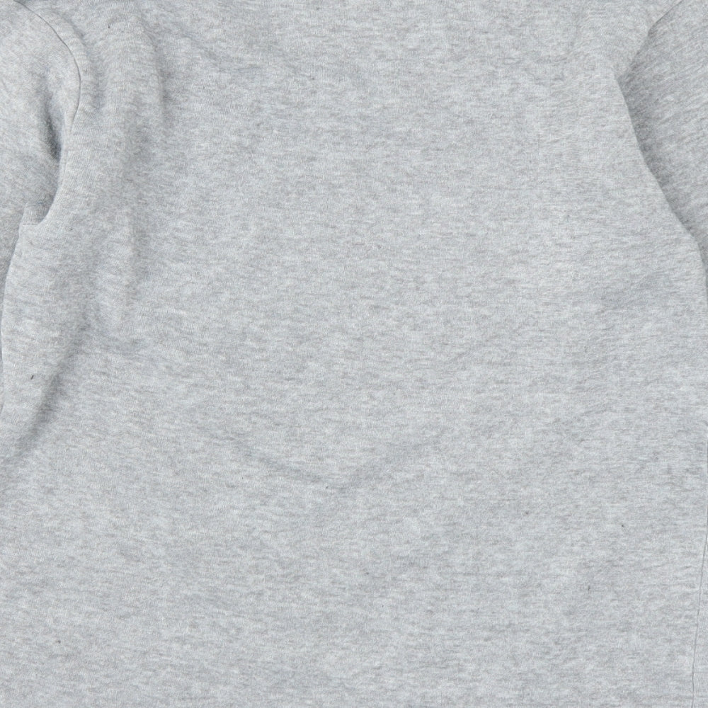 Nanrenshe Boys Grey  Fleece Pullover Sweatshirt Size L
