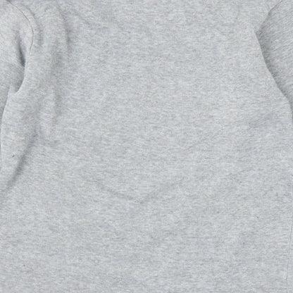 Nanrenshe Boys Grey  Fleece Pullover Sweatshirt Size L