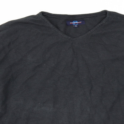Mens UK Size XL Petroleum Black Pullover Sweatshirt