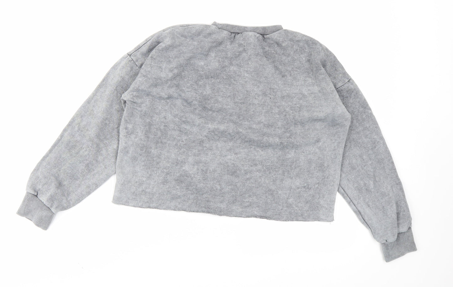 915 Generation Girls Grey   Pullover Sweatshirt Size 10-11 Years  - cropped