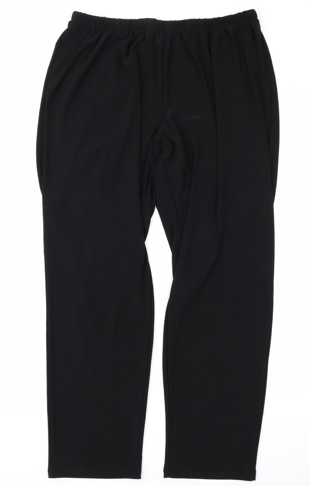 Swish Womens Black   Trousers  Size 20 L29 in