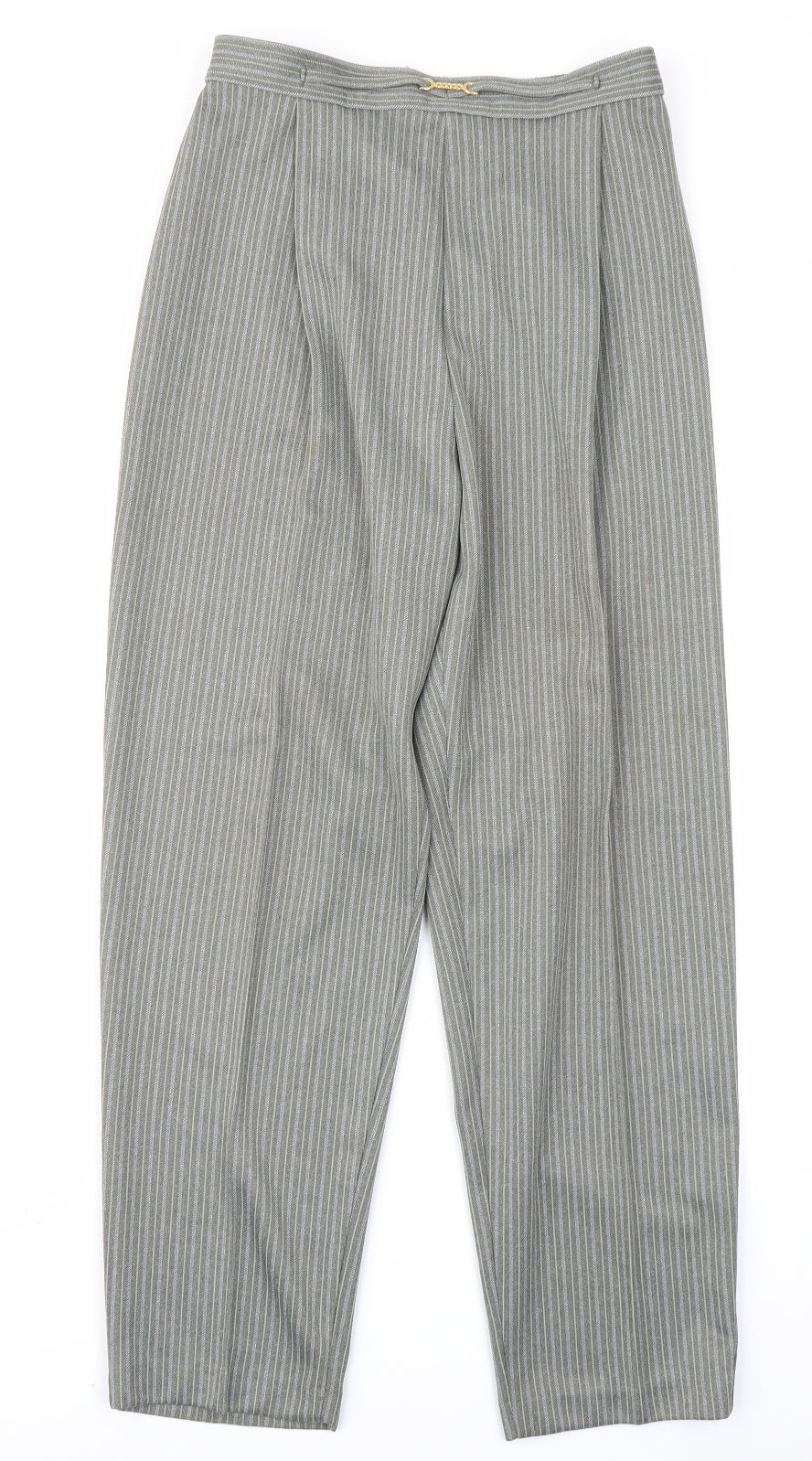 Womens UK Size 14 Berkertex Regular Fit  Green Trousers