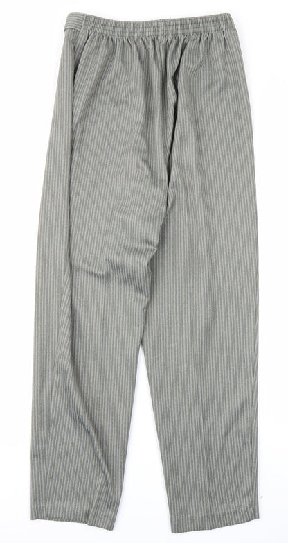 Womens UK Size 14 Berkertex Regular Fit  Green Trousers