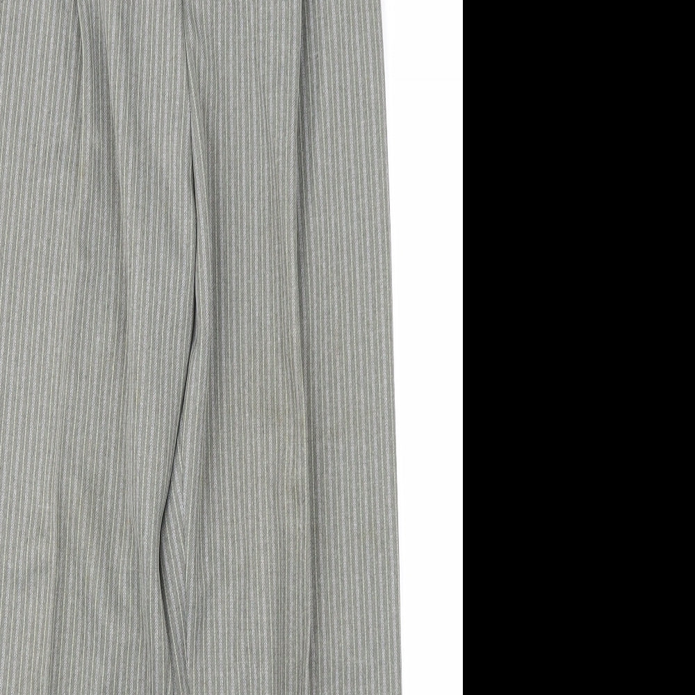 Womens UK Size 14 Berkertex Regular Fit  Green Trousers