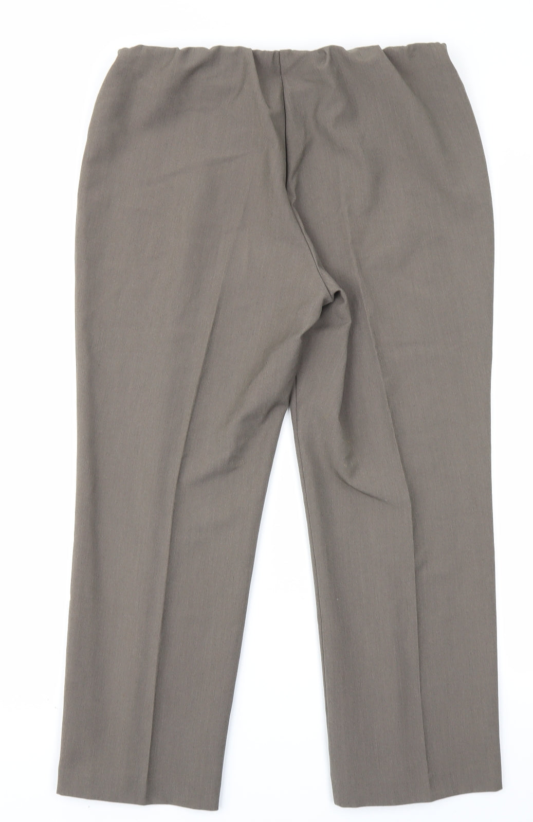 BM Collection Womens Brown   Trousers  Size 12 L23 in