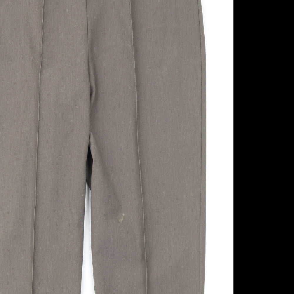 BM Collection Womens Brown   Trousers  Size 12 L23 in