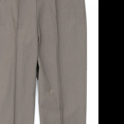 BM Collection Womens Brown   Trousers  Size 12 L23 in