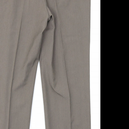 BM Collection Womens Brown   Trousers  Size 12 L23 in