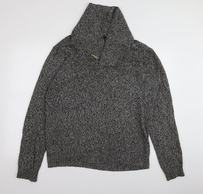 AR red Mens Grey   Pullover Jumper Size L