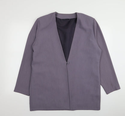 Your 6th sense Womens Purple   Jacket Blazer Size 18