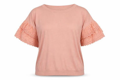 Tu Womens Pink   Basic T-Shirt Size 12