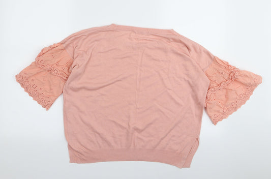 TU Womens Pink   Basic T-Shirt Size 12